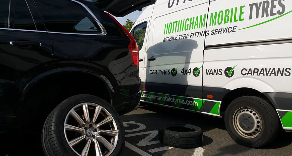 Nottingham Mobile Tyres Van - Roadside Assistance Nottingham